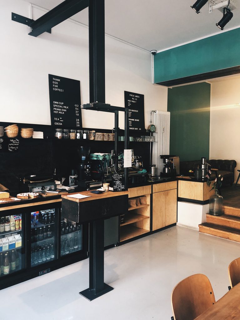 self serve coffee shop